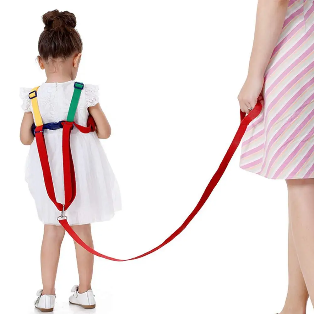 Baby Veiligheid Anti-Verlies Tractie Rrope Baby Leren Lopen Extra Sling Riem Kinderen Universele Ademende Tractie Touw