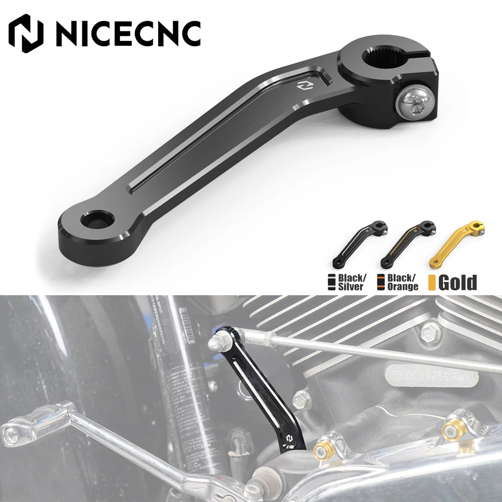 For 2017-2024 Harley Street Glide FLHX Inner Shift Shifter Arm Road King FLHR Electra Glide Tri Glide Ultra Road Glide FLTRU