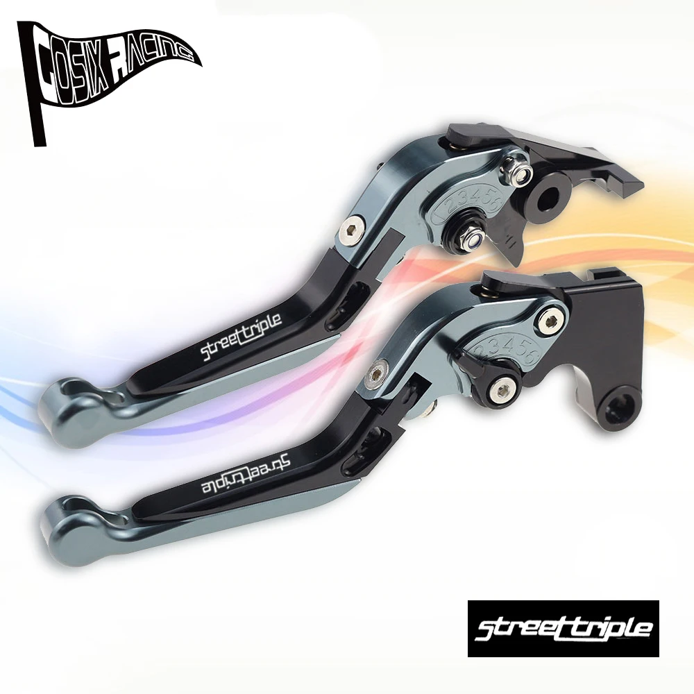 

Fit For 765 StreetTriple S(NOT RS) 17-19 Motorcycle CNC Accessories Folding Extendable Brake Clutch Levers Adjustable Handle Set