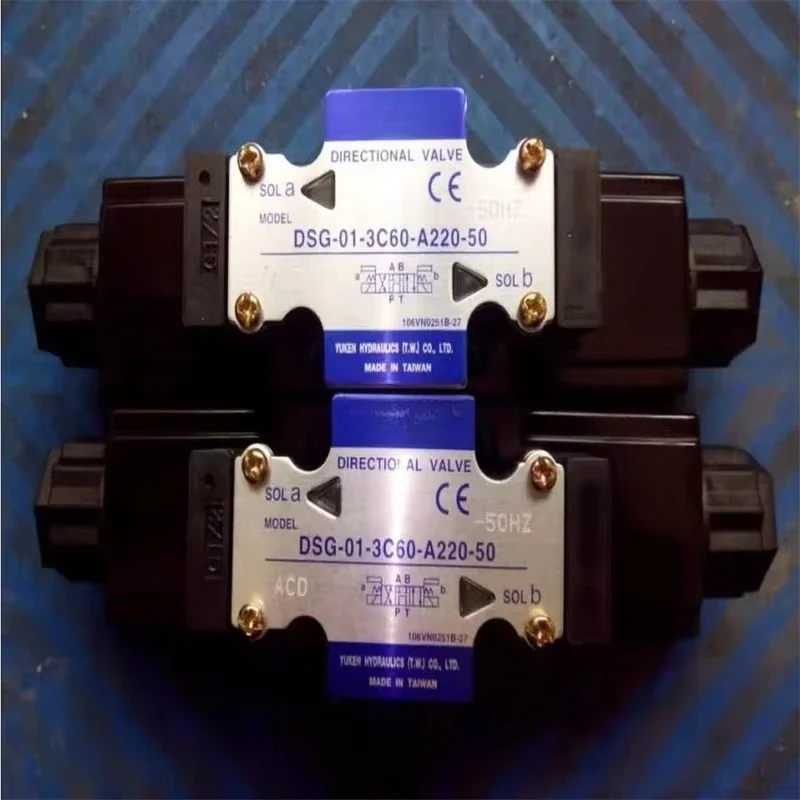 يو كين DSG-02-2B3B DSG-03-2B3B DMG-04-2D DMG-04-2B2-21 DSHG-06-3C60-D24-N1-51D صمام الملف اللولبي الهيدروليكي DSG-01-2B4B-A240-N1-50-L