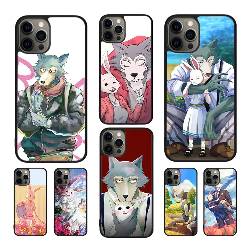 Beastars Legoshi The Wolf Mobile Case For iPhone 16 15 12 Pro Max 13 Mini 11 14 Pro Max Max SE2020 8 7 Plus Phone Cover