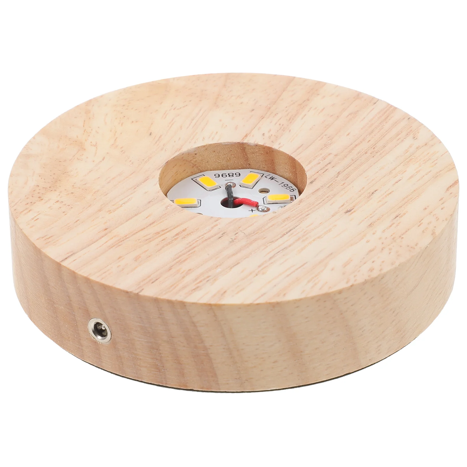 

1 set 1 Set Usb Lighted Crystal Ball Wooden Base Led Display Stand For Glass Art Resin Jewelry Home Decor Lighting Base