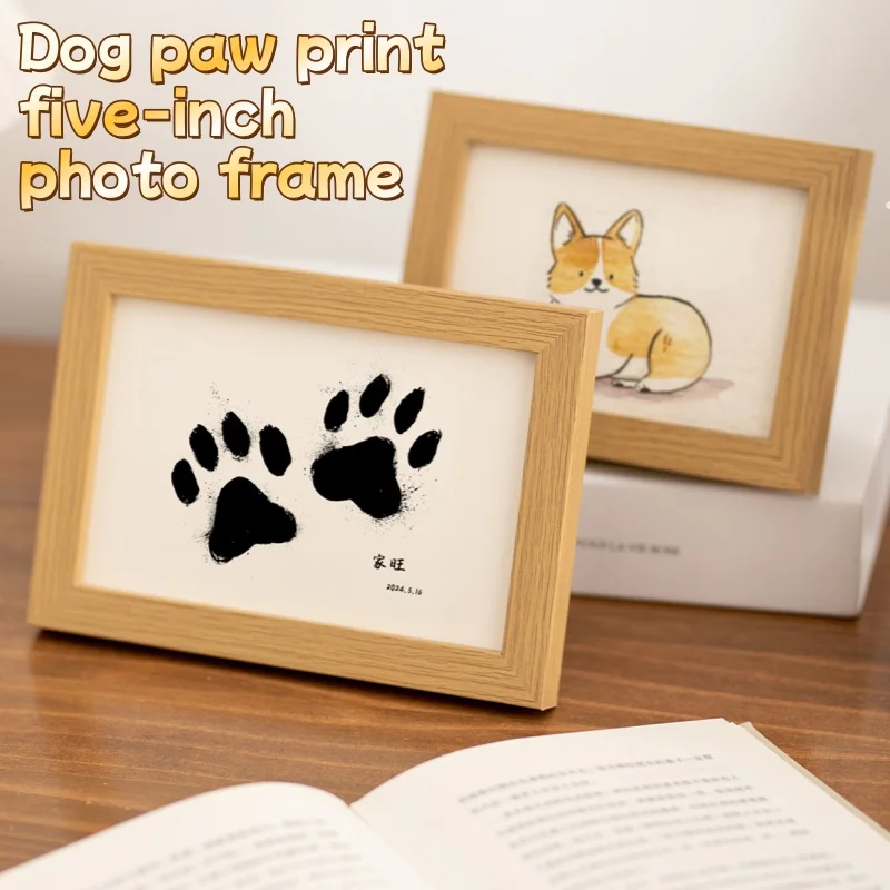 Pet Dog And Cat Paw Print Ink Set Pad Safe Non-Toxic Easy Clean DIY Souvenirs for pet Handprints And Footprints Top Rated
