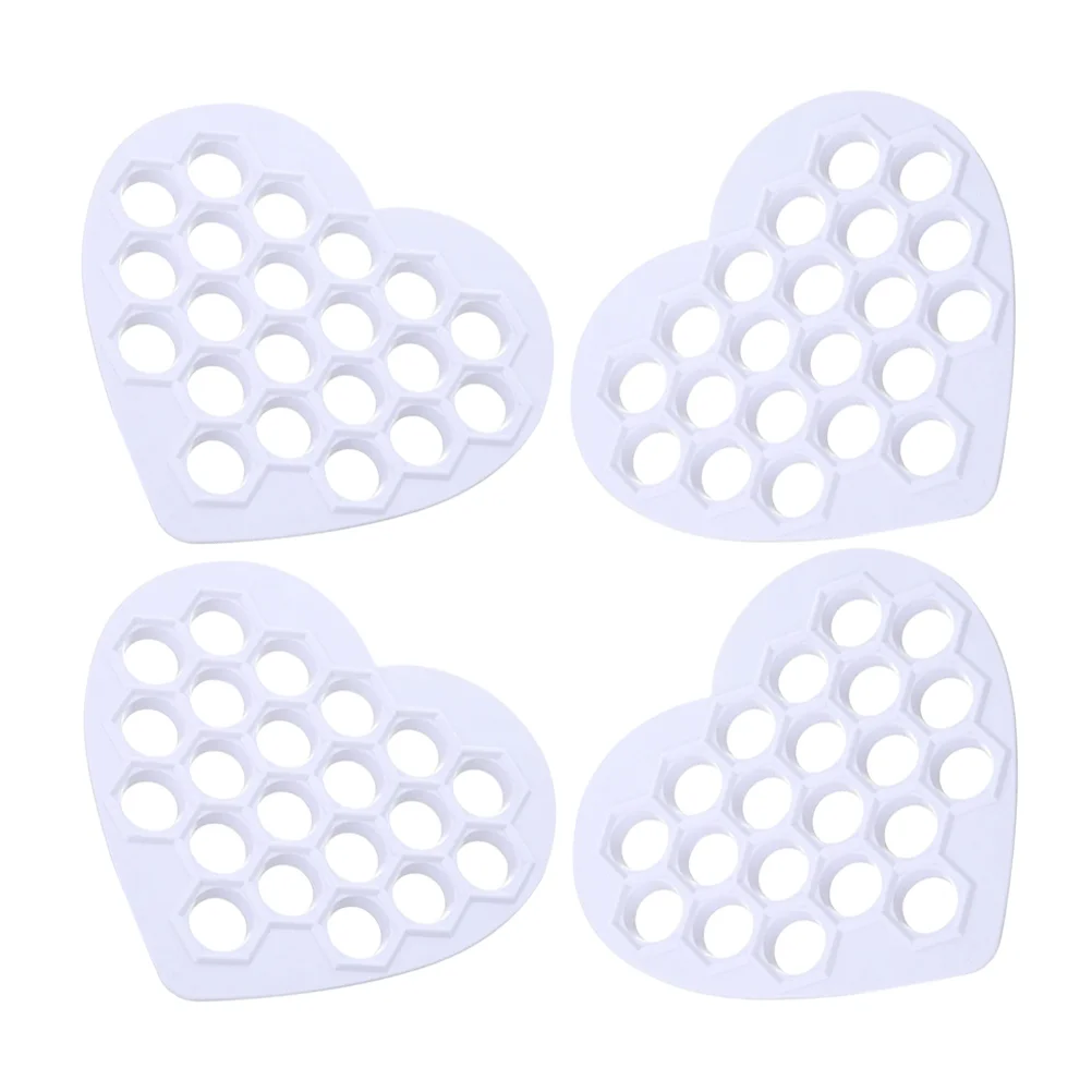 4 Pcs Dumpling Maker Moulds for Household Multi-use Mold Bag Dumplings Abs Molds Child Italian