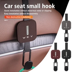 Suede Car Seat Back Hook Creative Storage Hook Accessories For WEY Tank 500 Macchiato Coffee 01 02 2021-2022