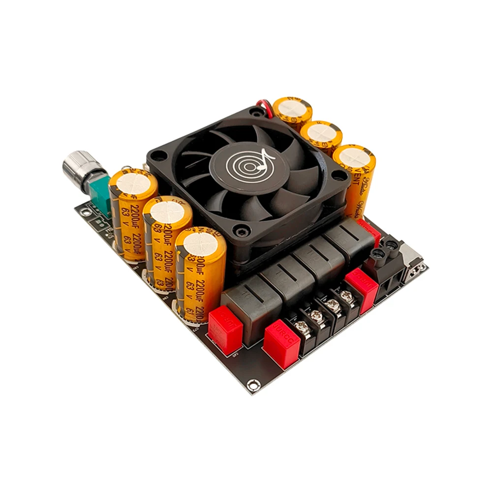 ZK-6002 600 Вт + 600 Вт Pure Post Плата усилителя DC 18-50 В 2,0 стерео с высокочастотным чипом модуляции TPA3255