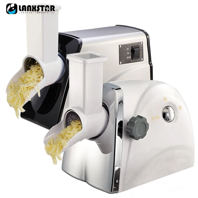 Cheese Slicer 220V Electric Automatic Shredder Cheese Grater Household Cheese Slicing Vegetable Shredding Machine