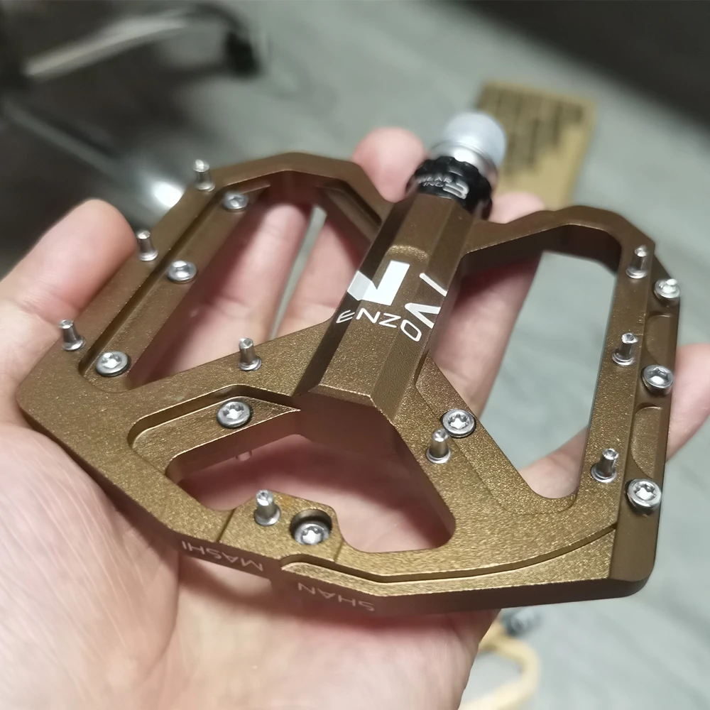 Neue Ultraleichte Mountainbike-Pedale aus CNC-Aluminiumlegierung mit 3 Gedichteten Lagern und Rutschfester Oberfläche für Fahrräder – Detail 2