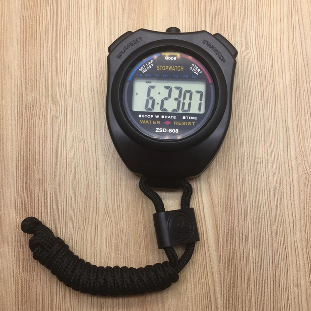 

Professional Stopwatch and 2 Whistles Double Channel Multifunctional Electronic Timer Sports Stopwatch for Running Racing