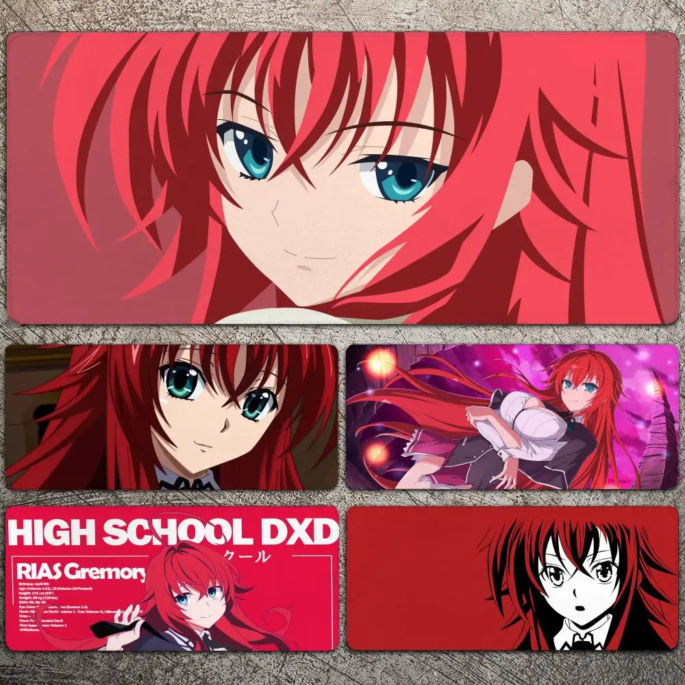 

Anime Girl Rias Gremory High School Dxd Mousepad Large Gaming Mouse Pad LockEdge Thickened Computer Keyboard Table Desk Mat