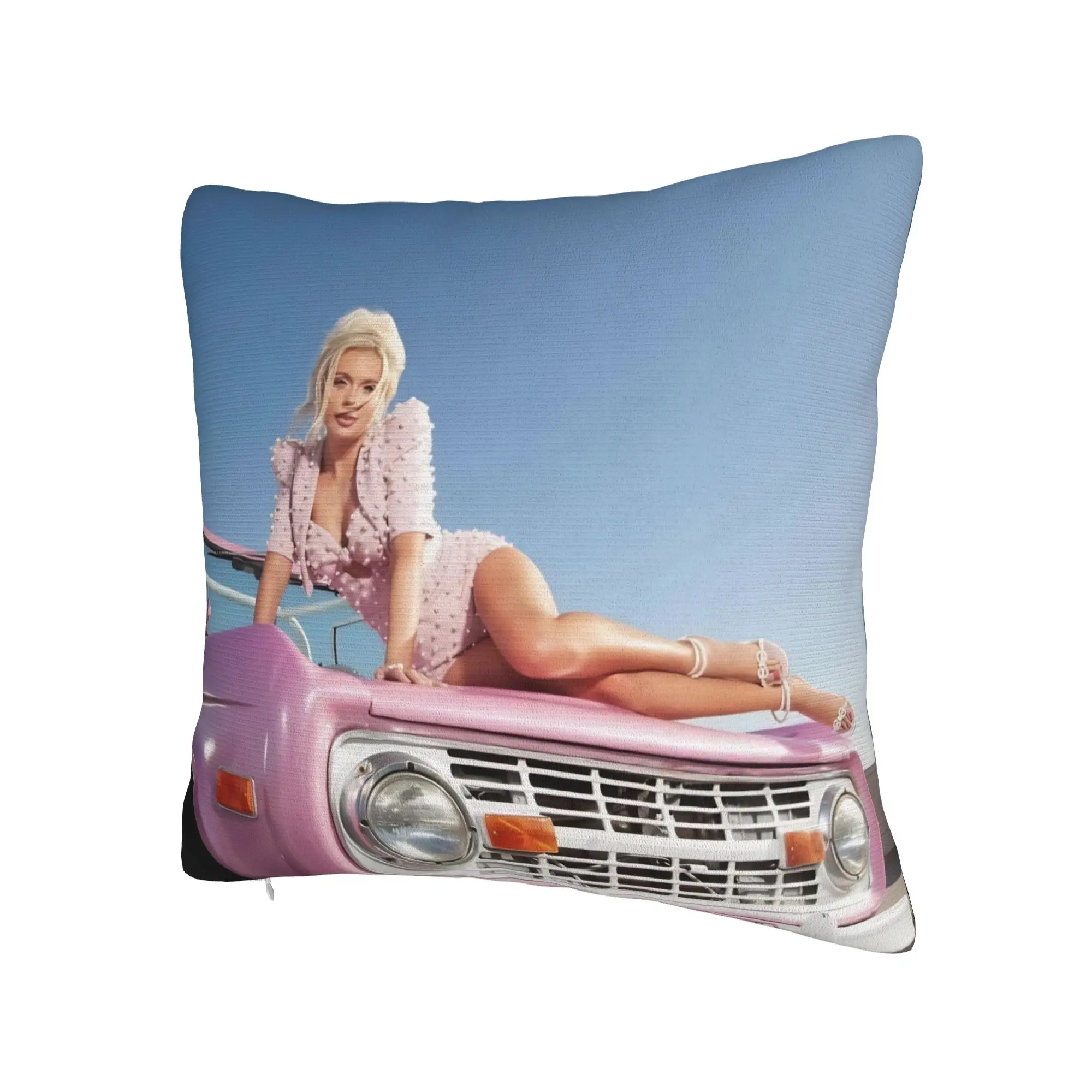 Decorative Pillow Covers Megan Moroney Singer  Stuff Seat  Throw Pillow Case Cover Drop Shipping Multiple Sizes