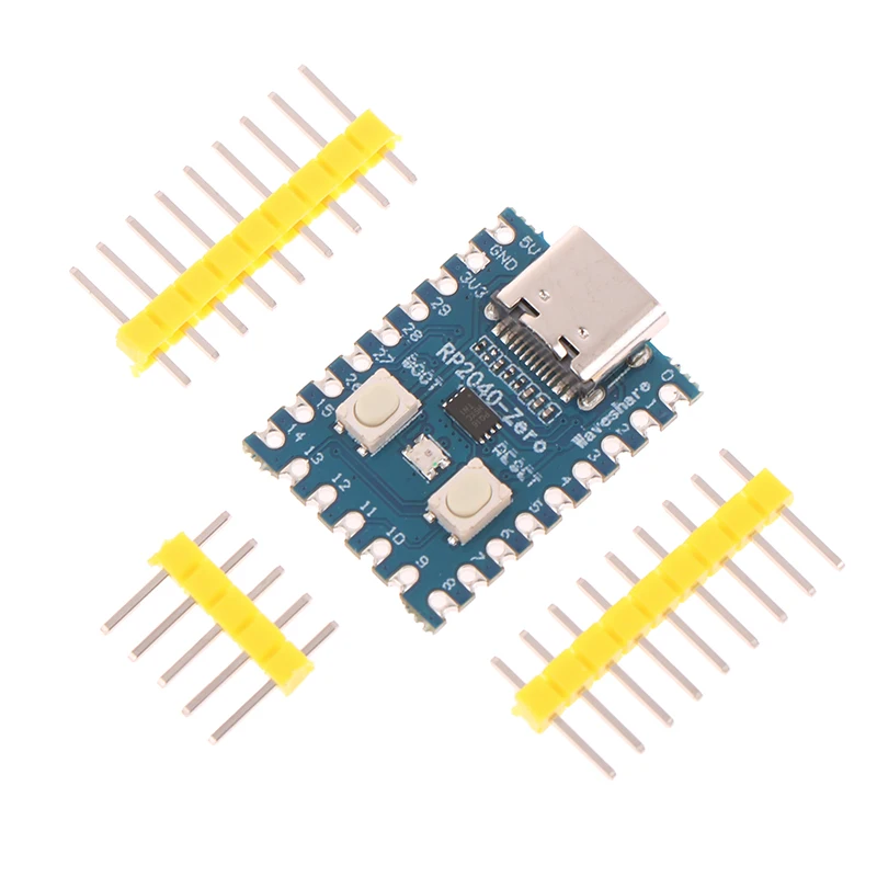 RP2040-Zero 라즈베리 파이 마이크로컨트롤러 PICO 개발 보드 모듈, 듀얼 코어 Cortex M0 + 프로세서