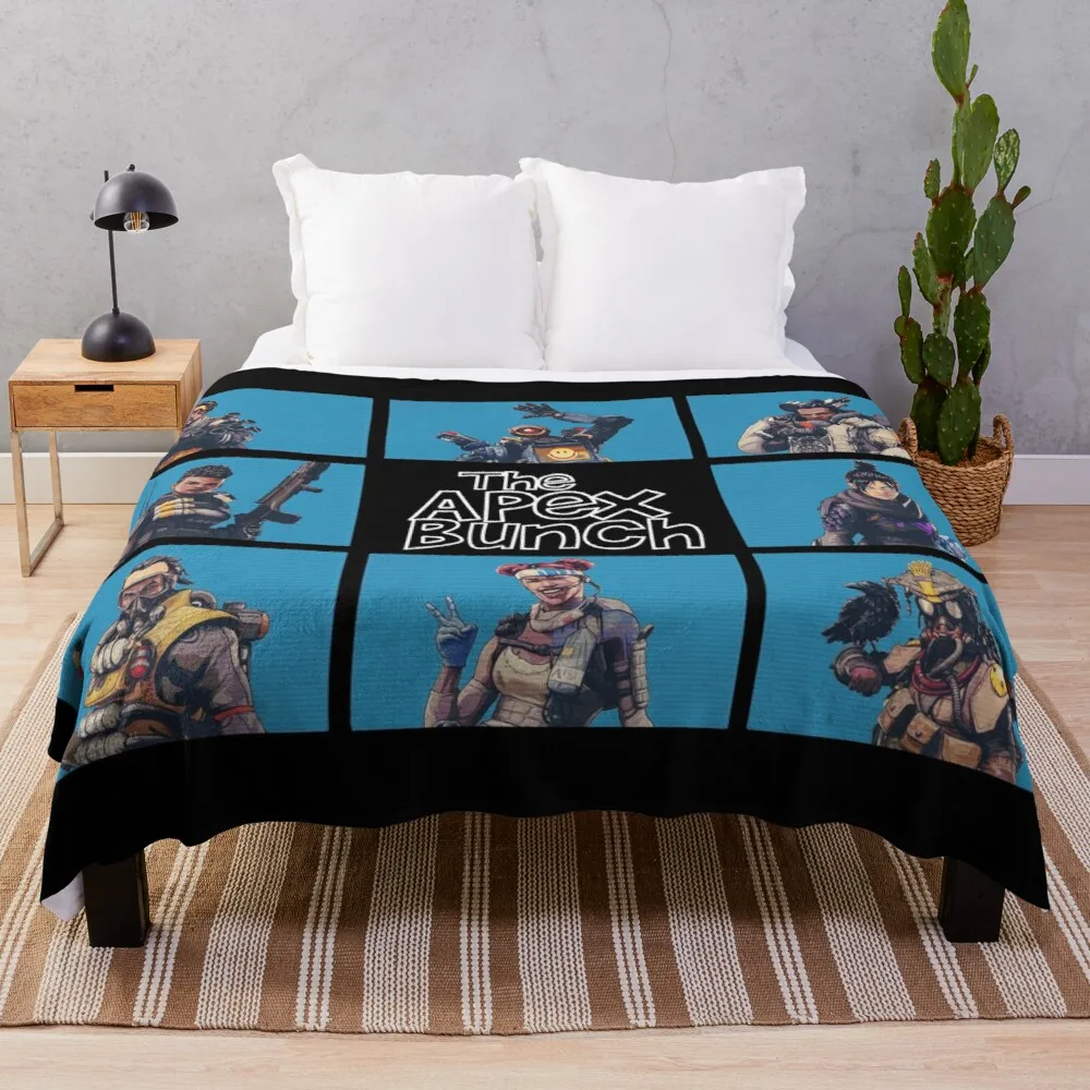 

Apex Legends | The OG Apex Bunch Throw Blanket fleece bkanket throw and blanket from fluff Throw Blanket kawaii blanket