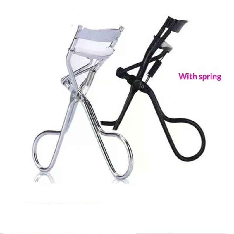 Professional Eyelash Curler Spring Loaded Design Long Lasting Curls 2 Color Choices For Daily Makeup Home Use