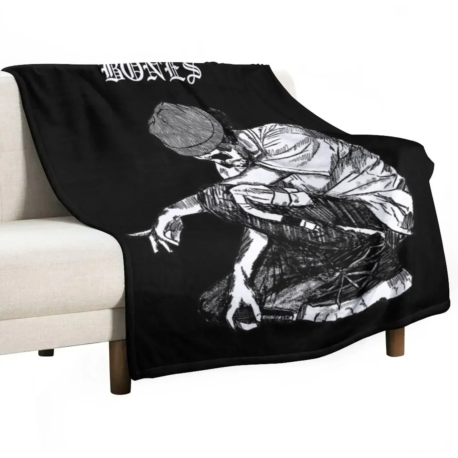 

Drawn Up Sesh Bones Premium Throw Blanket Single heavy to sleep Blankets