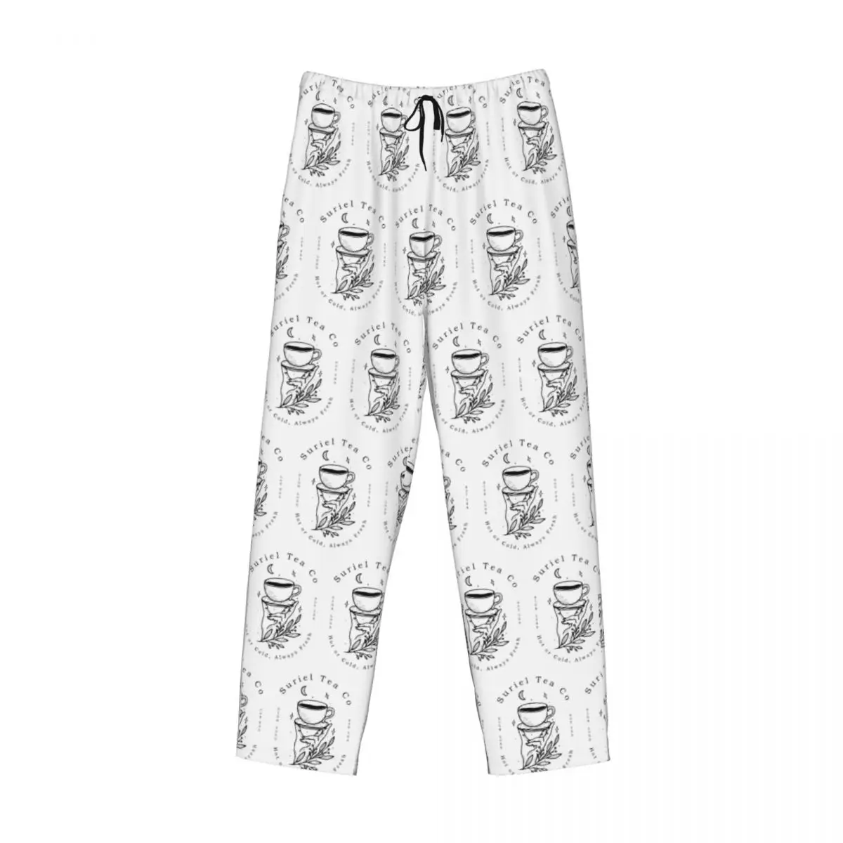 

Изготовленные на заказ пижамные штаны ACOTAR Suriel Tea Co, мужская одежда для сна, штаны для сна с карманами