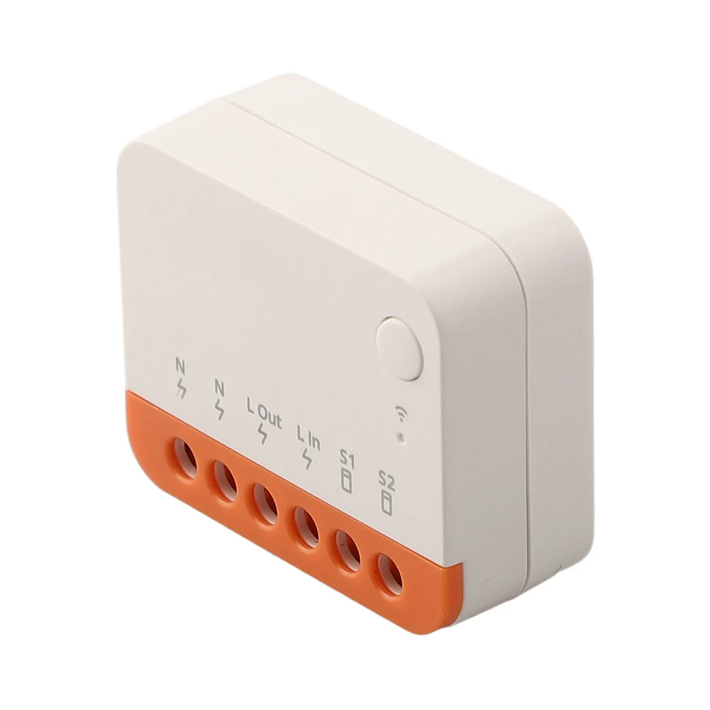 

For Remote Control MINIR4 Light Switch Timing Function 39.5x33x16.8mm App Control Compact Design Relay Disconnect Mode
