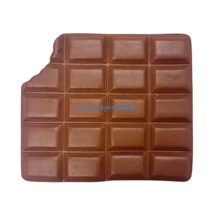 090B Chocolate PU Squeeze Toy Hand Therapy Exercise Device Stress Relief