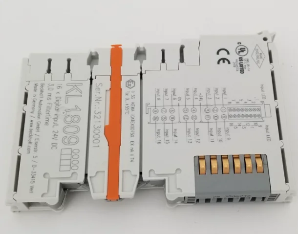 

KL1809 Цифровой входной терминал — монитор сбора/tatus, промышленное управление, быстрый отклик