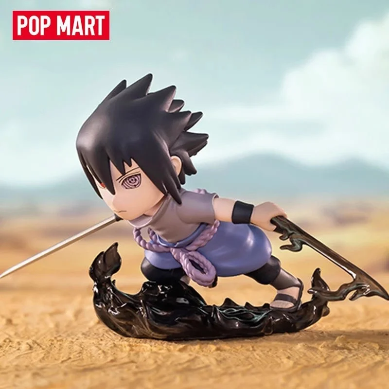 POP MART Naruto Sasuke Ninja World War Series Blind Box Toys