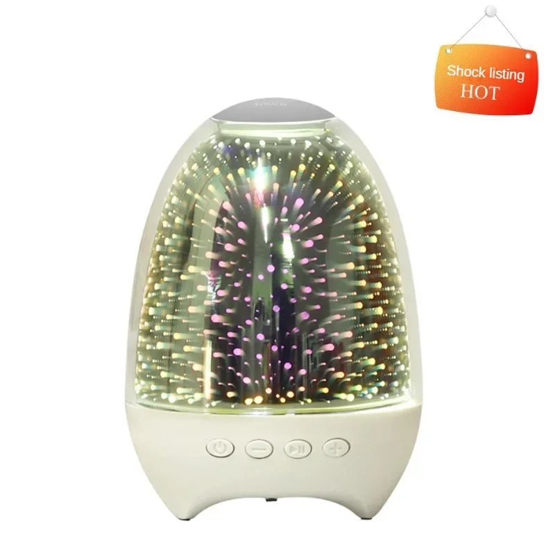 2 in 1 5D Colorful Night Ligh e Bluetooth Hifi speaker Wireless Call TWS funzione distico illuminazione luce notturna