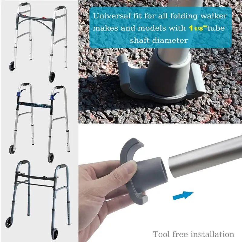 N04r walker tapetes walker antiderrapante almofadas de pé para idosos almofadas de pé