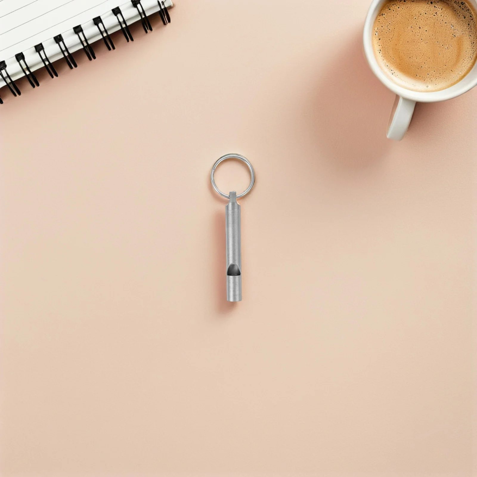 Przenośny gwizdek alarmowy do użytku na zewnątrz, mocny sygnał survivalowy do wędrówek, biwakowania, ratownictwa, treningu, wielofunkcyjny metalowy gwizdek.