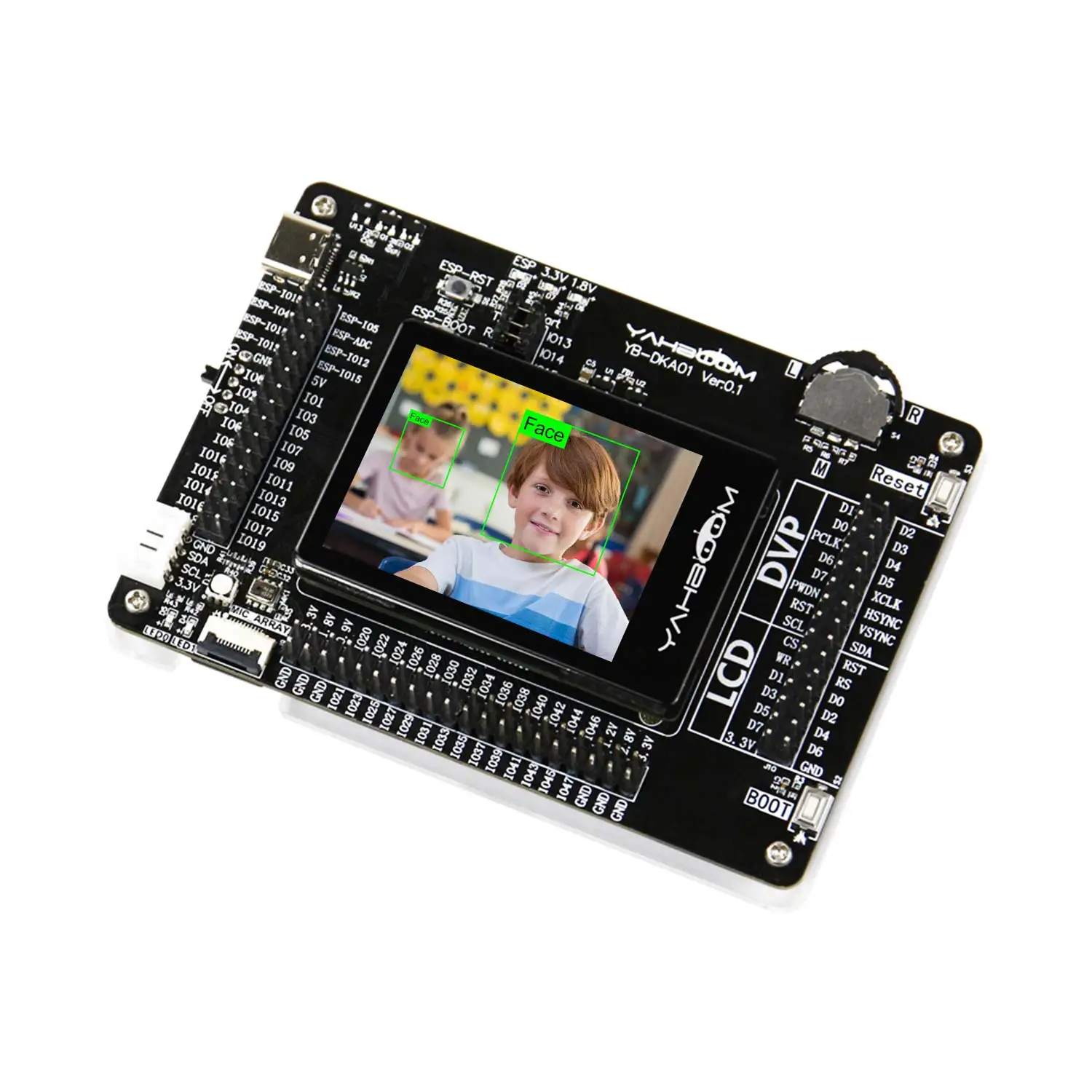 Yahboom K210 Developer Kit Support C Language MicroPython Programming for AI Visual Recognition Deep Learning Face Detection