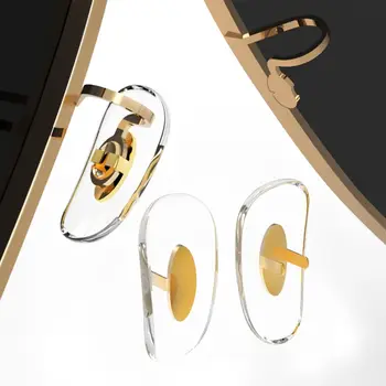 RayBan용 골드 코 패드, 선글라스 프레임, 실리콘 코 조각, 가드 교체, 밸류팩 RB3261 