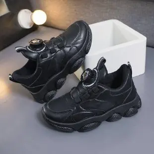 

New Children Sports Shoes Boy Sneaker Black Mesh Summer Breathable Kids Casual Shoes Boy Running Tennis Running Sneaker