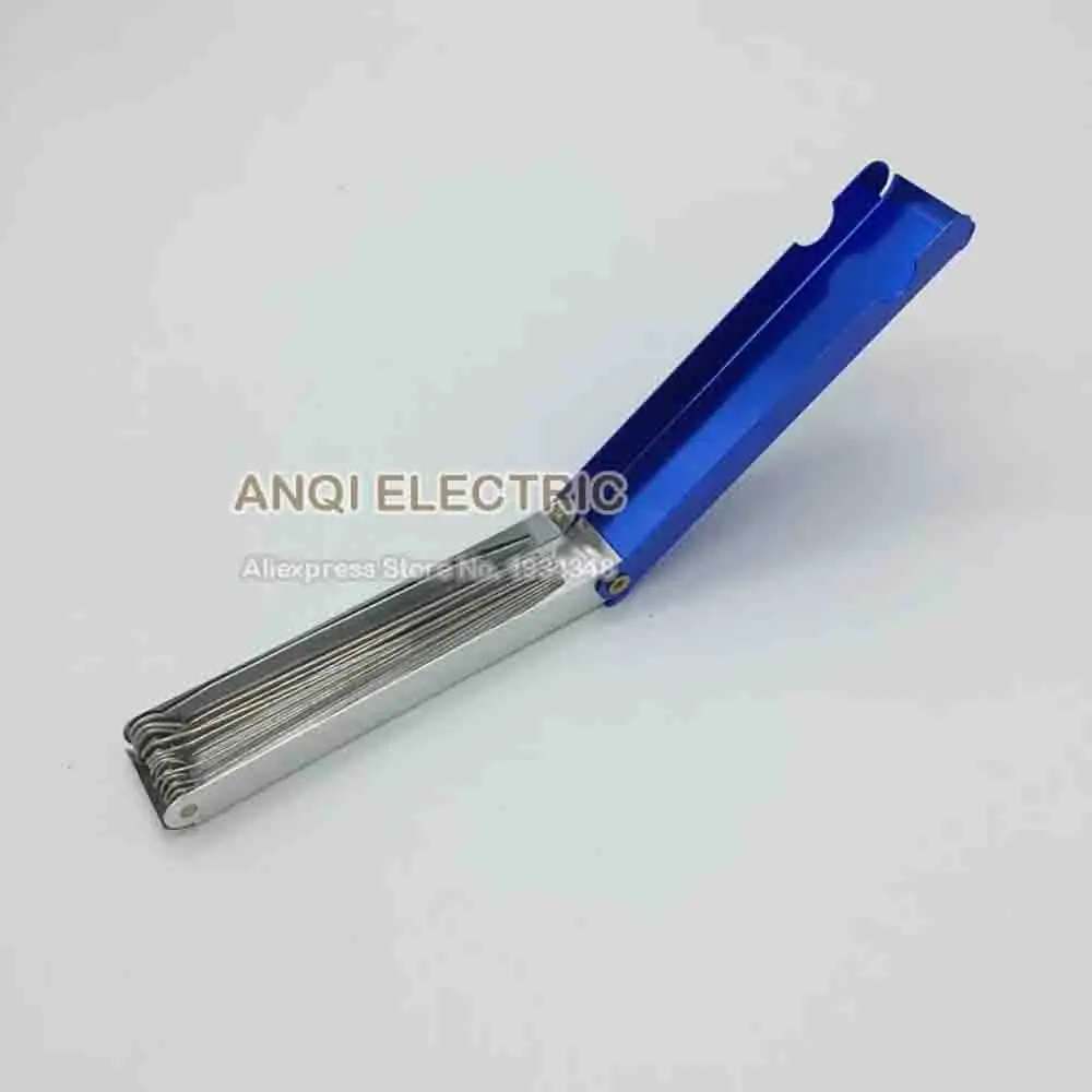 Torch Tip Cleaner Gas Welding Brazing Cutting Torch Tip Cleaner 13Pcs Set Guitar Nut Needle Files Nozzle Jet Drill Size 77-49