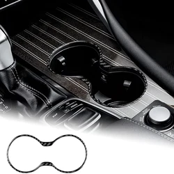 Carbon Fiber Center Console Cup Holder Frame Cover Trim Sticker For Lexus RX 2016 2017 2018 2019 Accessories