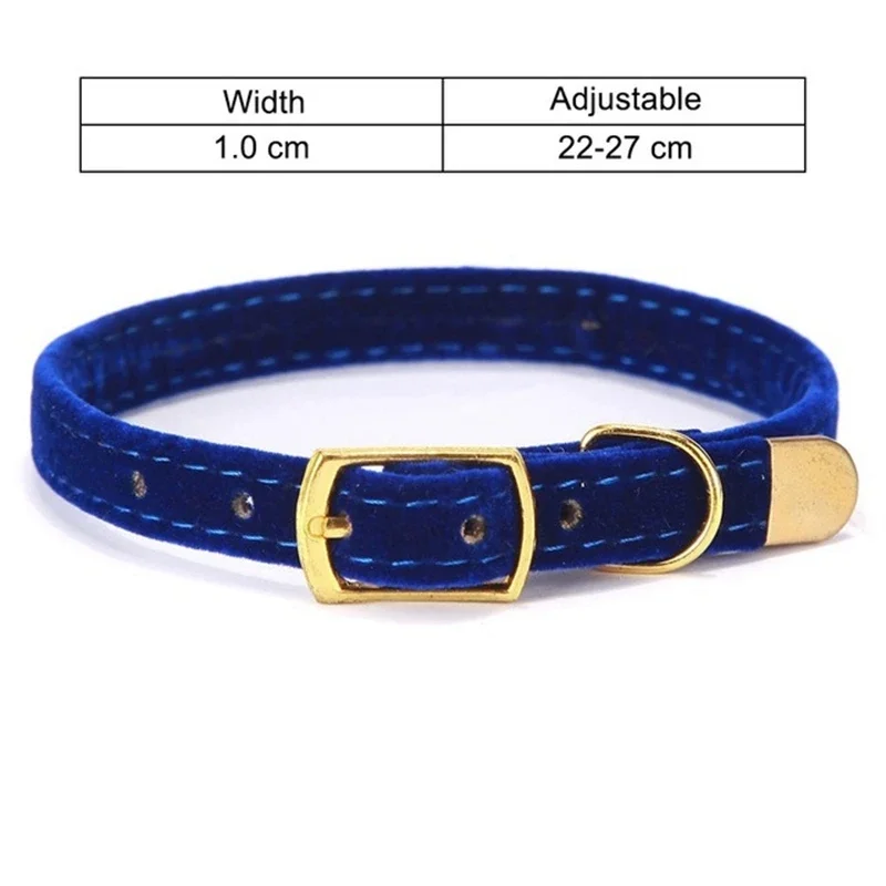 Cat Collar Safety Cat Collars Puppy Dog Collar for Cats Small Dogs Kittens Solid Pet Collar Chihuahua Products Flocking Cat box