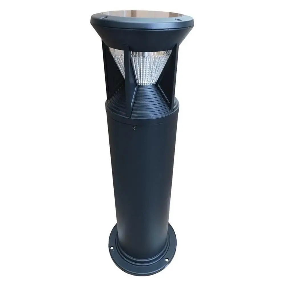 

Solar LED Bollard Light 2W 4000K 266 Lumens All-in-One Design Long Lasting Battery Park Plaza Waterfront Lighting IP65 Rated