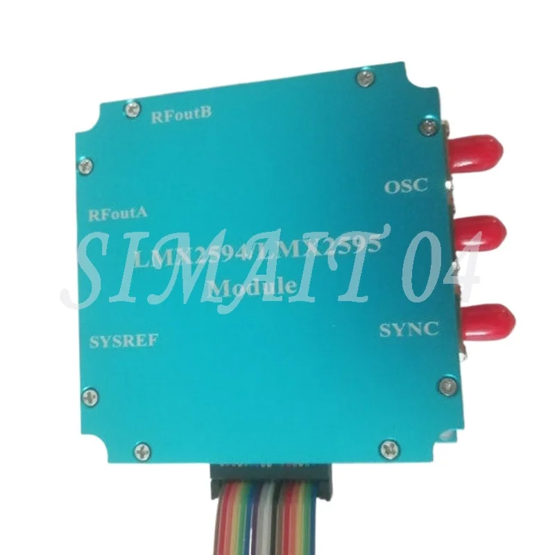 LMX2595 Frequency Synthesizer Development Board PLL Phase Locked Loop 10M-20GHz High Frequency Microwave Signal Source