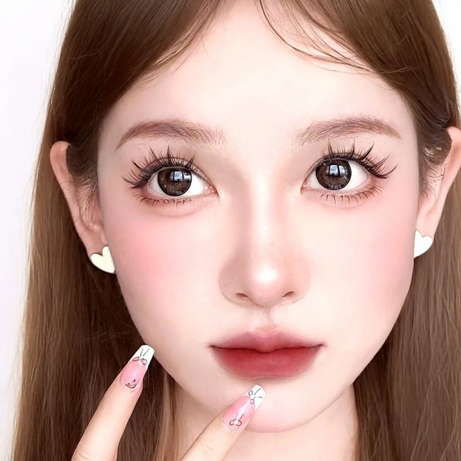 Selbstklebende Manga-Falsche Wimpern, kleberfrei, ultradünn, Wispy Lashes Extension, 7–13 mm, natürliche koreanische Wimpern, vergrößern Sie Ihre Augen – Detail 8