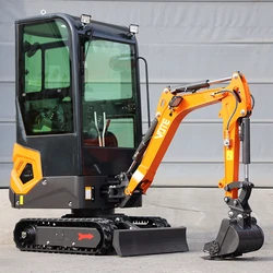 High Quality 1 Ton Mini Excavator Machine Multifunctional Micro Digger New Crawler Excavadora EPA Engine Mini Pelle Excavator