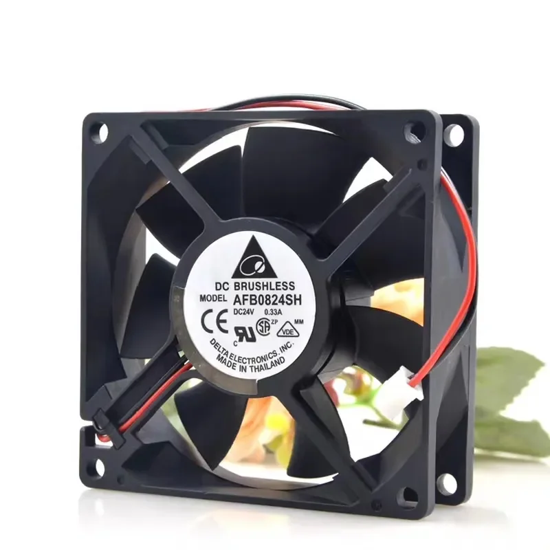 for Delta 8025 24V 0.33A 8cm Original Imported Cooling Fan Low Price