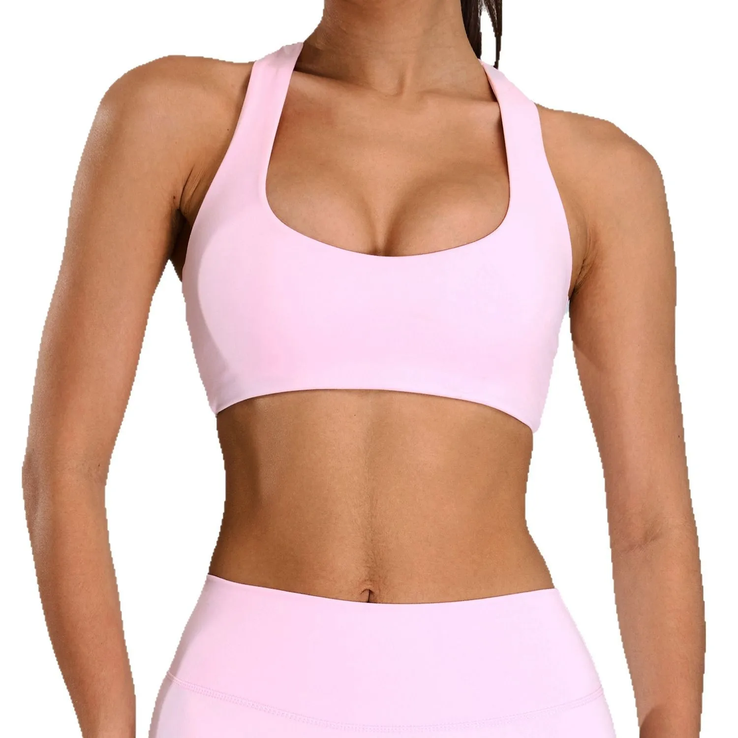 Sexy Women Tops Back Cross Strap Tank Top Push Up Running Summer Sports Bra Breathable Soft Fitness Beauty Solid Color Yoga Bra