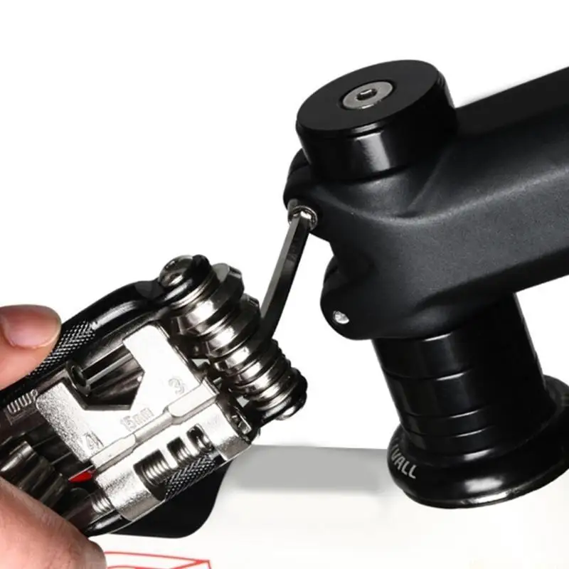 

31BE 16 in 1 Bicycles Maintenance Tool Pocket Size Heavy Duty Bikes Multiple Tool Multifunctional Bikes High Strength Wrench