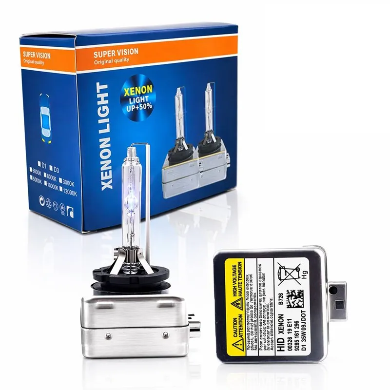 Image of 2 Stück D1S 35W AC Auto-XENON-BIRNE OEM ORIGINAL HID-LEUCHTEN LAMPEN 8000K 6000K Xenon-Scheinwerferbirne D1 D1S D1C 12V Auto-HID-Lampen