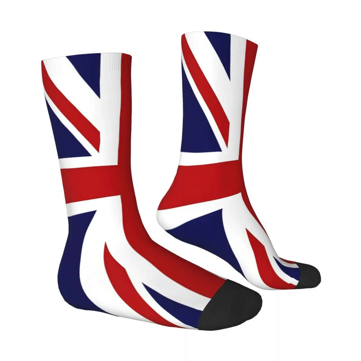 Union Jack Flag Of The UK Socks Male Mens Women Spring Stockings Harajuku