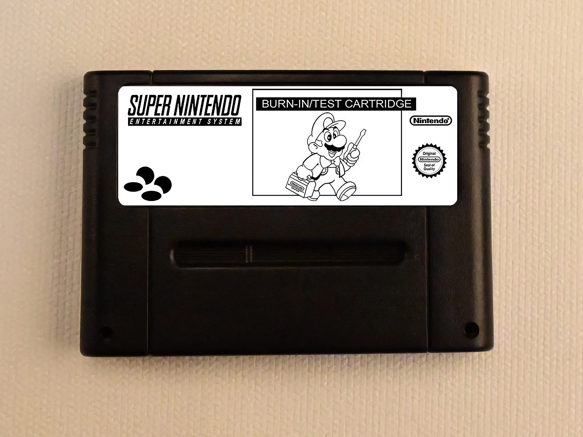 Cartucho de prueba de combustión SNES (Rev. D)