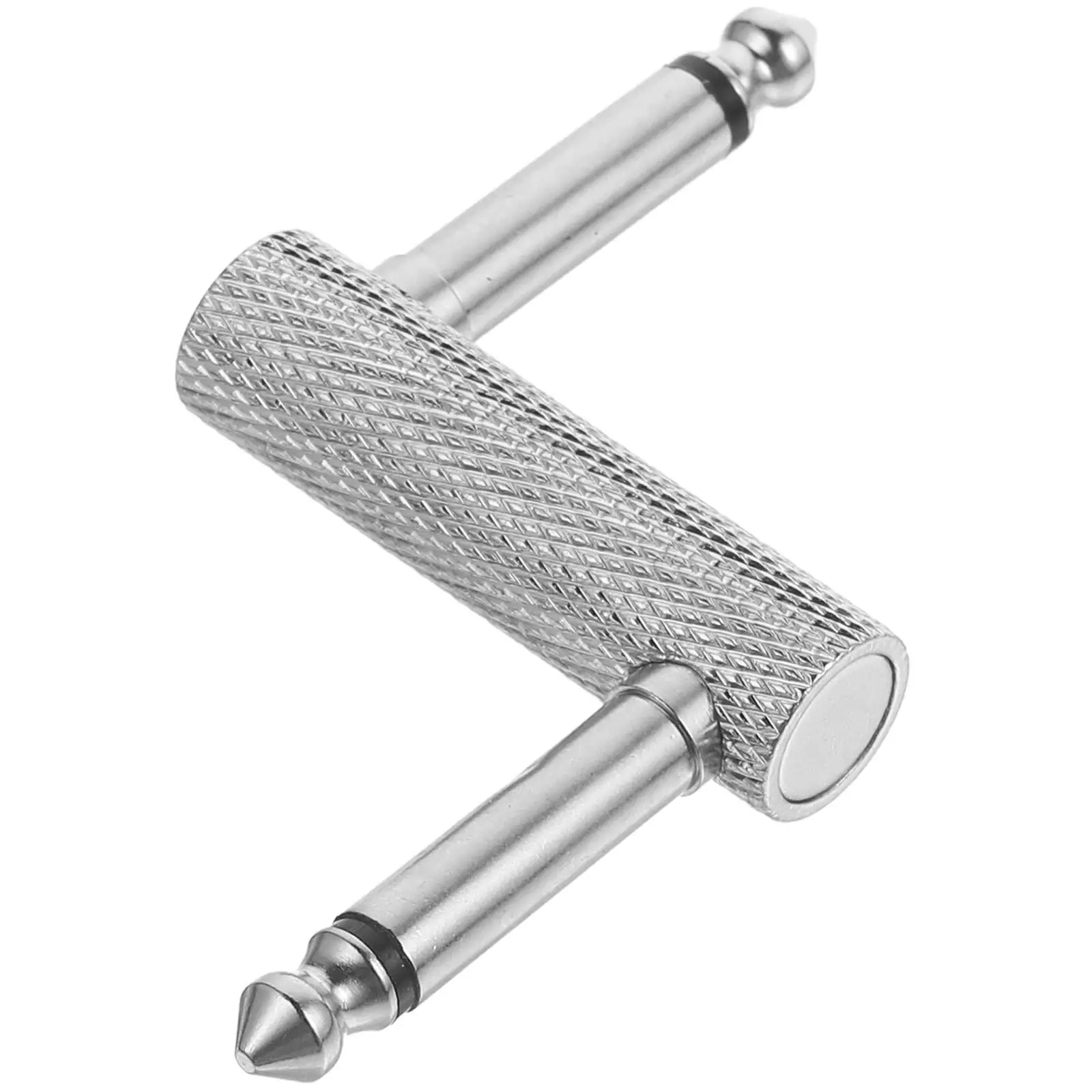 

Z Shaped 6 35mm Audio Connector Guitar Effect Pedals Coupler Silver Bass Board Cable Accessories Electric Adapter