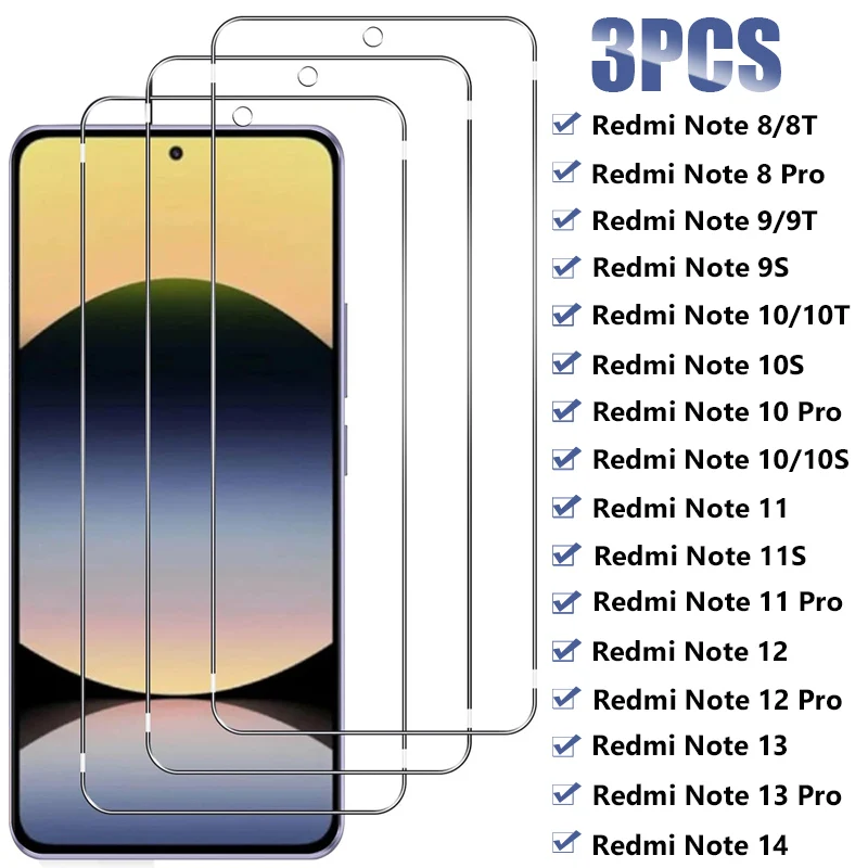 3PCS Tempered Glass… - image