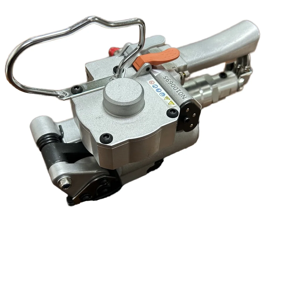 A19 High Power Pneumatic Strapping Tool Automatic Banding Kit For PP Pet Straps Heat Sealing Method For Boxes Cartons Pallets