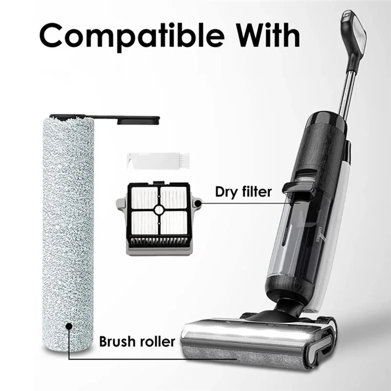 

-A12R для Tineco Floor ONE S7 Pro/S6, детали версии 1, беспроводной пылесос для влажной и сухой уборки, запасные части, фильтр с роликовой щеткой