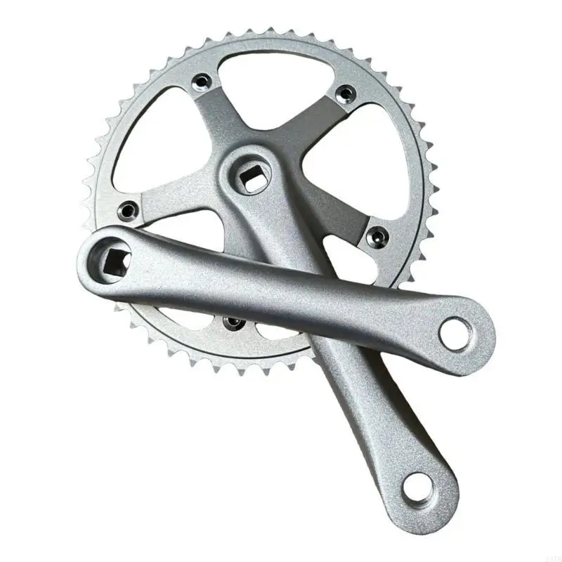 

Mountain Bike Chainring 48T for Road Bicycles Single Speed Crankset Bikes Crank Arm Set 165mm 144BCD Road Bike Crankset