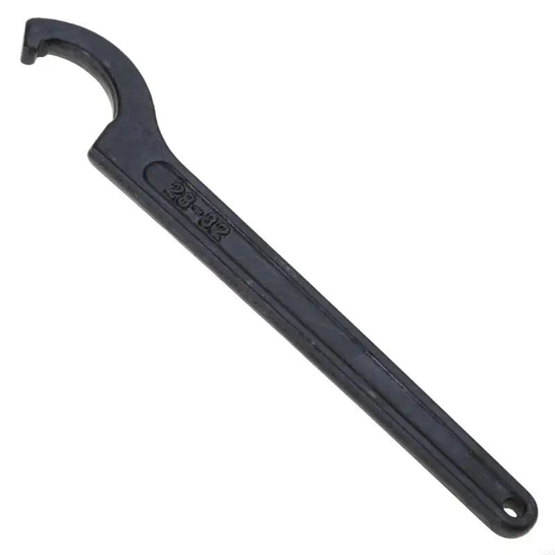 U2JA Black Finish Steel Hook Spanner Wrench