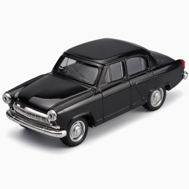 

Diecast 1:43 Scale Volga GAZ-21 Classic Vehicle Simulation Alloy Car Model Static Display Collectible Gift Souvenir Decoration